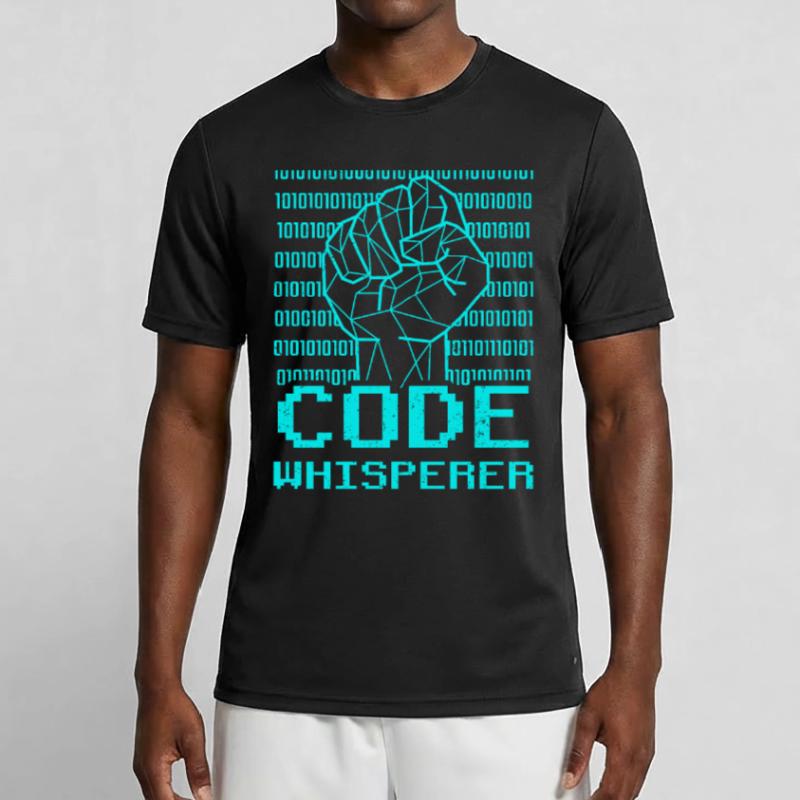 Code Flüsterer Coding Coder Programmierer Männer Funktions-T-Shirt
