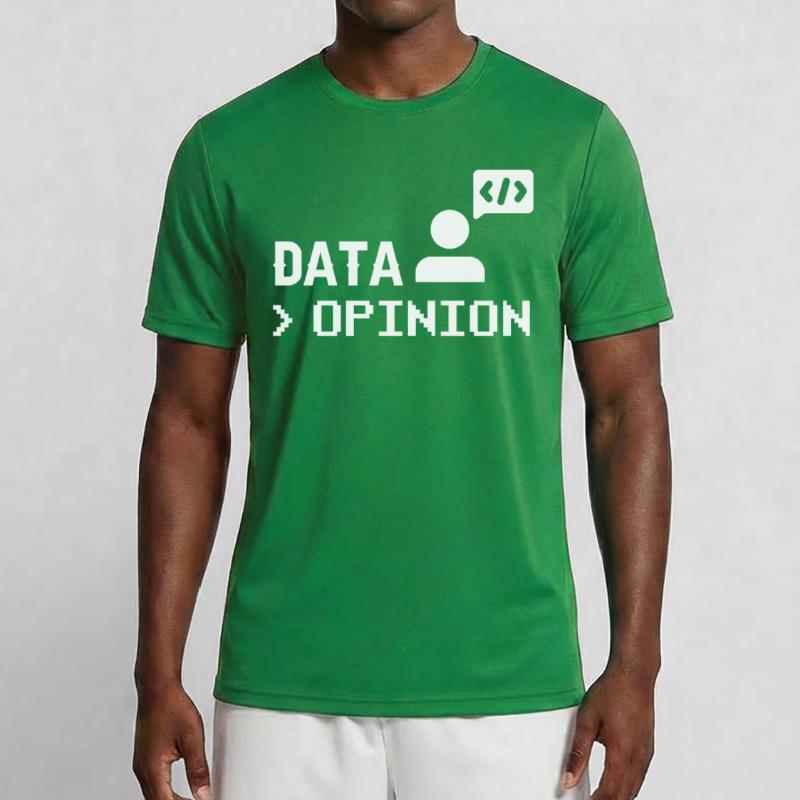 Data > Opinion Programmeur Codeur Codeur T-shirt sport Homme