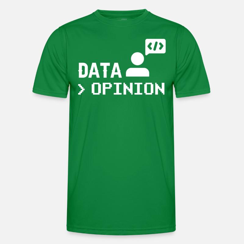 Data > Opinion Programmeur Codeur Codeur T-shirt sport Homme
