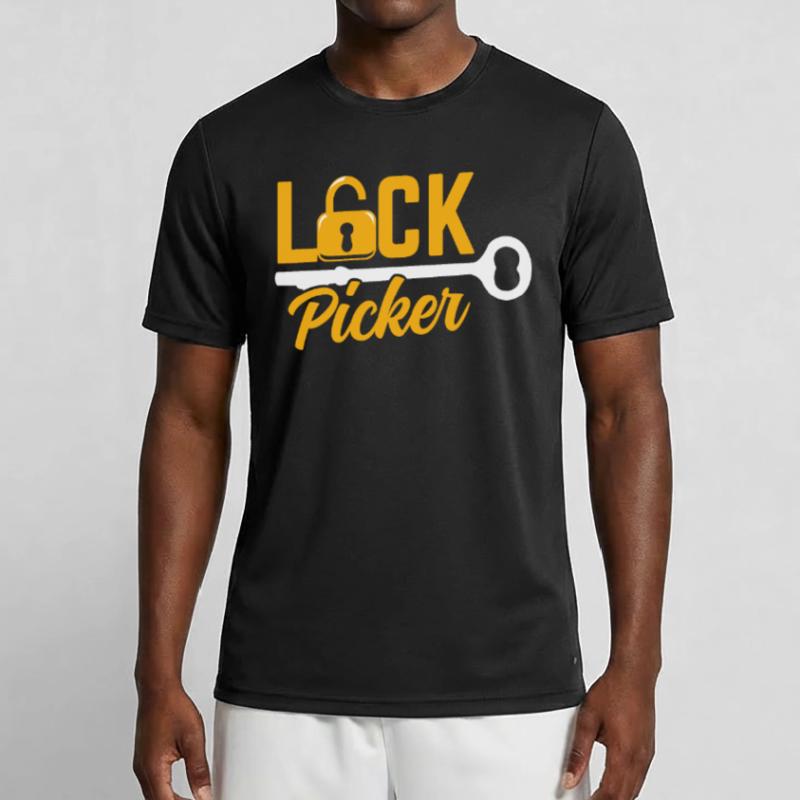 Lock Cracker Lock Picker Lock Lock Picking T-shirt sport Homme