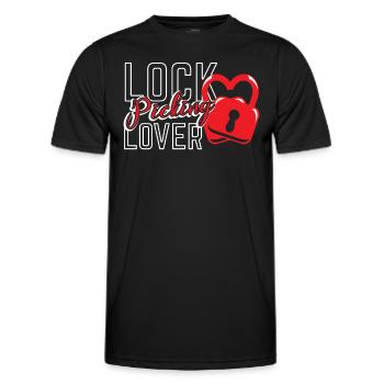 Lock Picking Liebhaber Knacken Knacker Schloss - Männer Funktions-T-Shirt - Schwarz - Vorne - AI Model Male 178 dark (178cm)