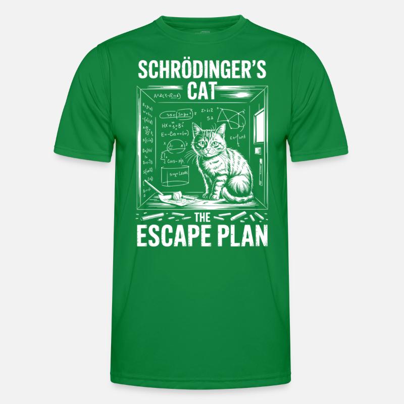 Le chat de Schrödinger – Plan d’évasion T-shirt sport Homme