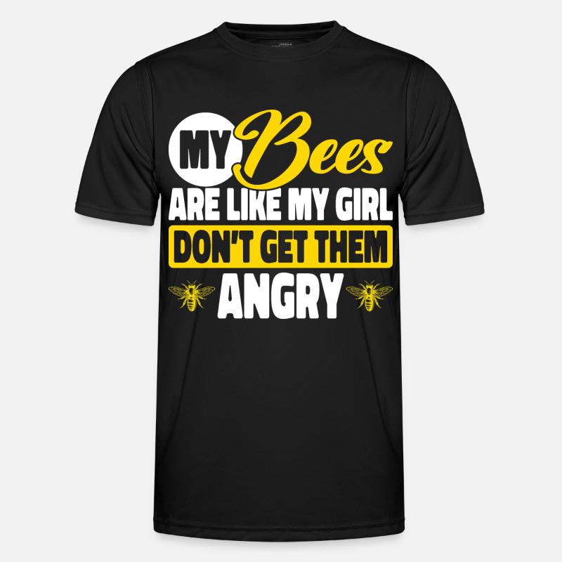 beekeeper beekeeper bees honey bee beekeeping Men's Functional T-Shirt