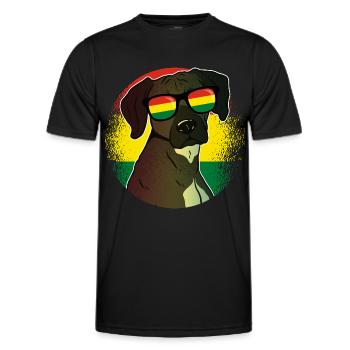 Bolivien - Männer Funktions-T-Shirt - Schwarz - Vorne - AI Model Male 178 dark (178cm)