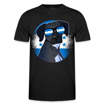 Honduras - Men's Functional T-Shirt - black - Front - AI Model Male 178 dark (178cm)