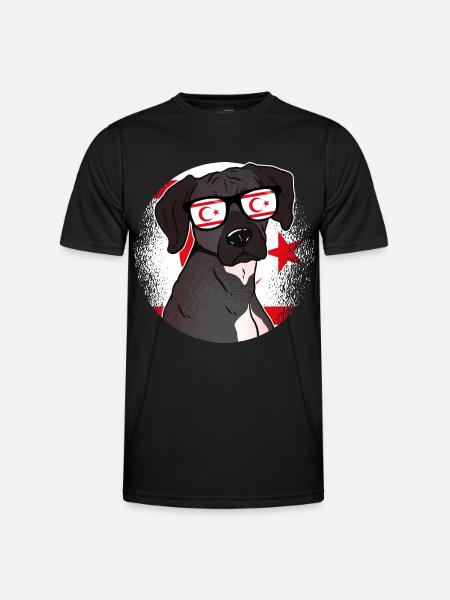 Chypre du Nord - T-shirt sport Homme - noir