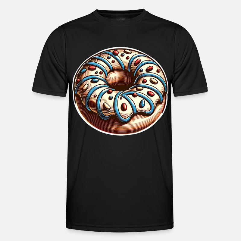 Doughnut - Men's Functional T-Shirt - black