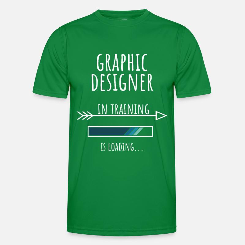 Graphic Designer in Training Profession Gift Men's Functional T-Shirt