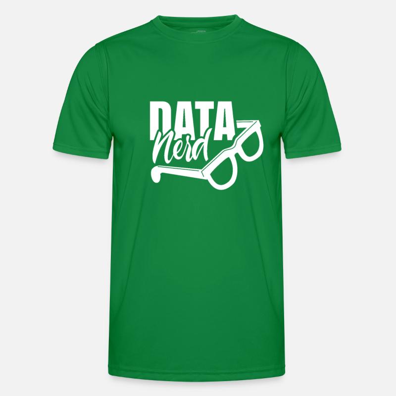 Data Nerd Numbers Numbers Funny Data Analyst Men's Functional T-Shirt