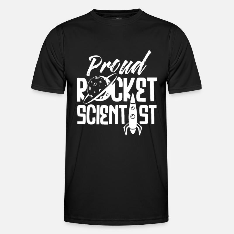 Rocket Science Rocket Scientist Rocket - Men's Functional T-Shirt - black