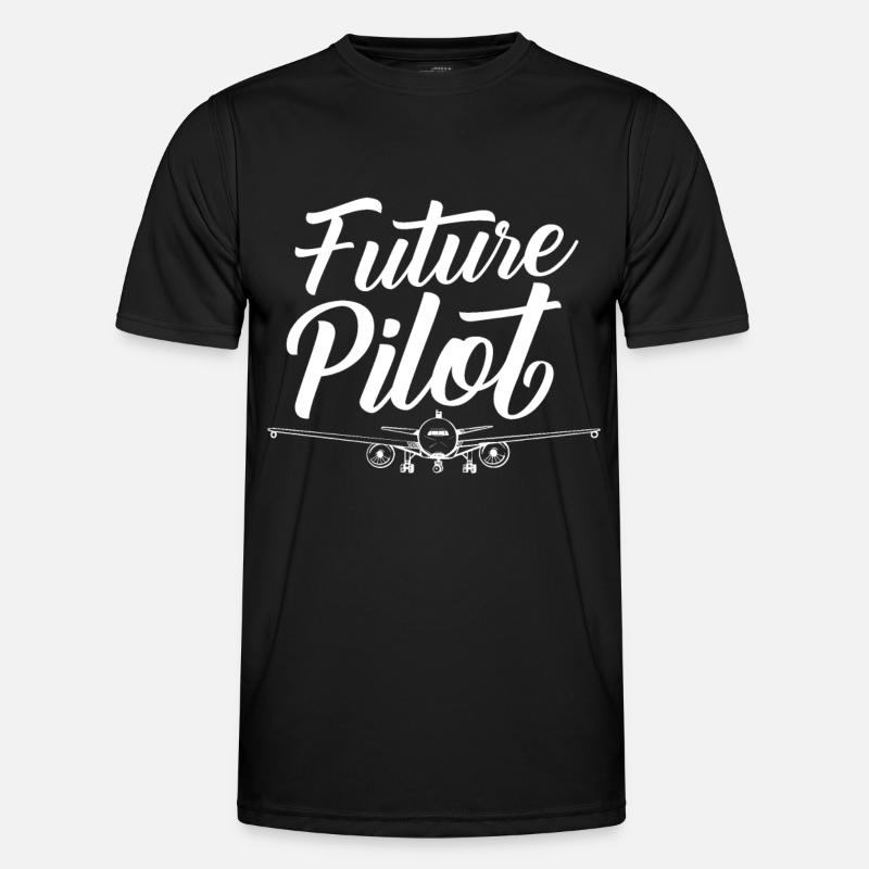 Future Pilot Pilot - Men's Functional T-Shirt - black