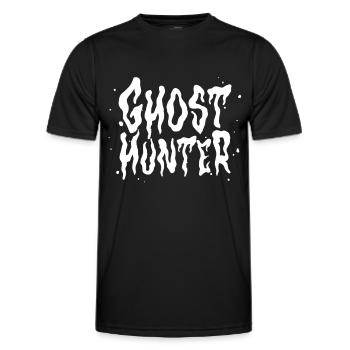 Ghost Hunter Ghost Hunt Ghost Hunt Ghosts - Men's Functional T-Shirt - black - Front - AI Model Male 178 dark (178cm)
