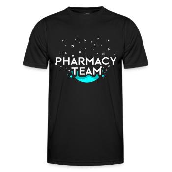 Apotheken Team Apotheker Pharmazeut Apotheke - Männer Funktions-T-Shirt - Schwarz - Vorne - AI Model Male 178 dark (178cm)