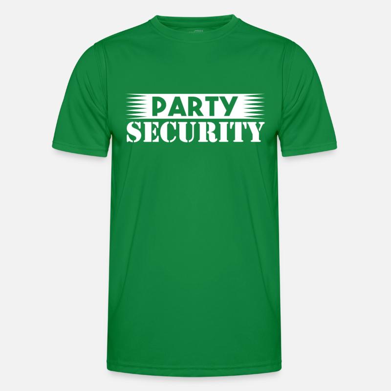 Party Security Security Security Guard Men's Functional T-Shirt