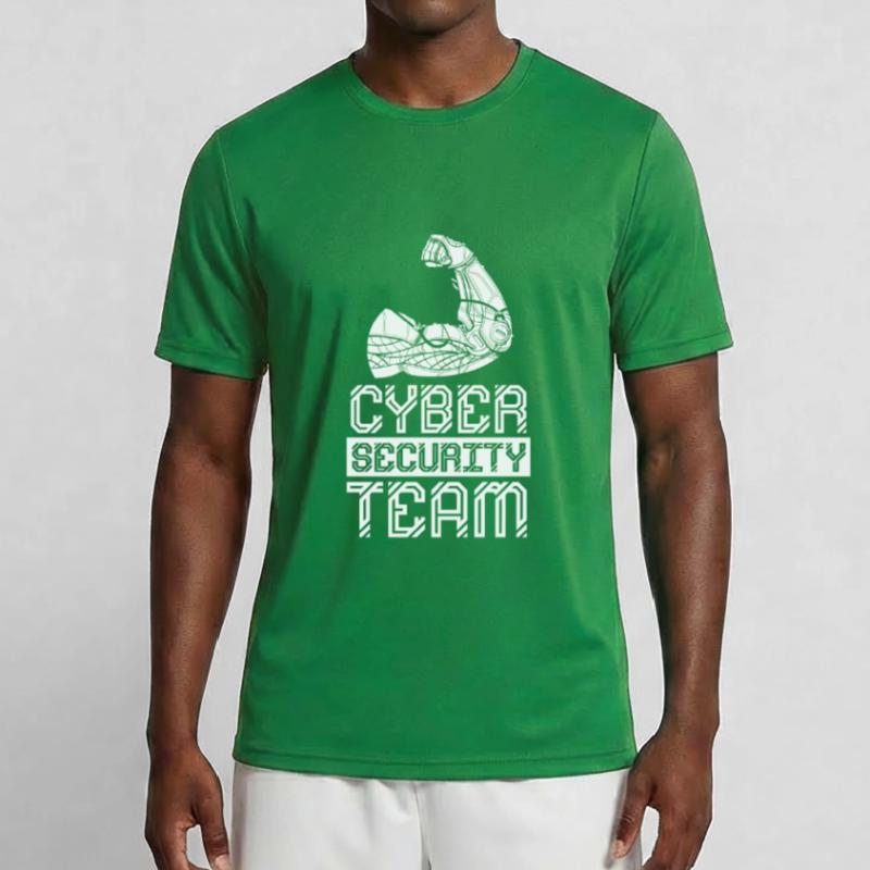 Cybersecurity Team Hacking Hacker IT Security Men's Functional T-Shirt