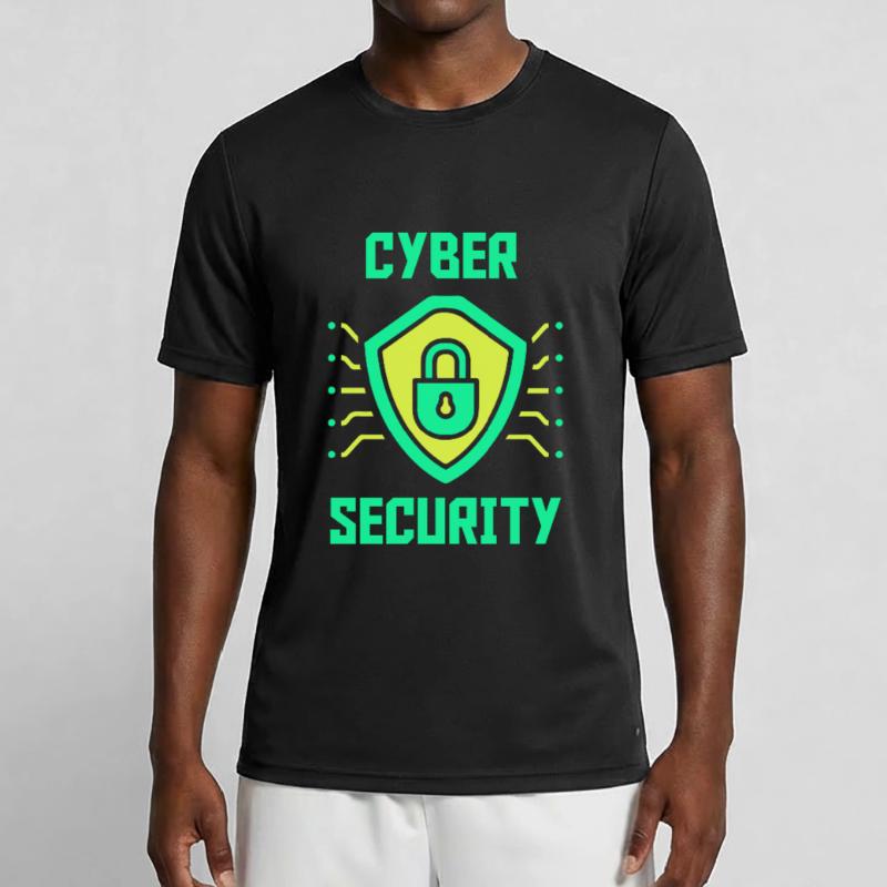 Cybersecurity IT Security Hacker Hack Hacking Men's Functional T-Shirt