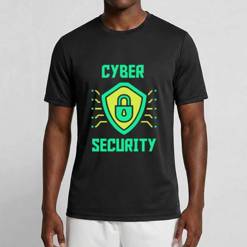 Cybersecurity IT Sicherheit Hacker Hack Hacking Männer Funktions-T-Shirt