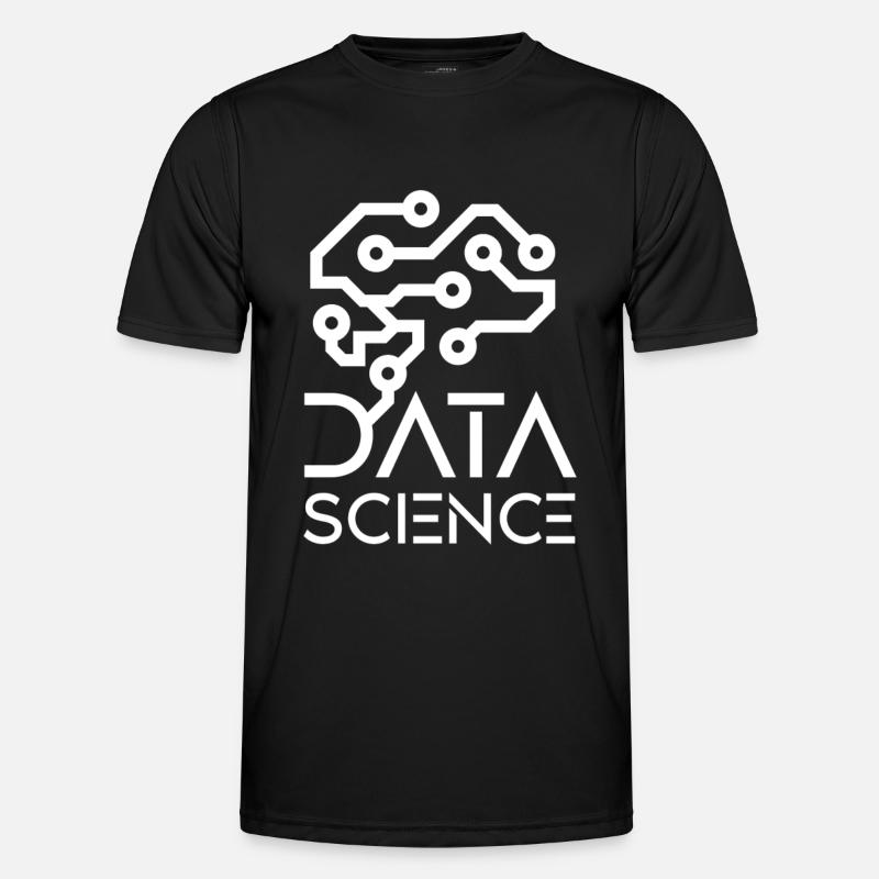 Data Science Data Data Scientist - T-shirt sport Homme - noir