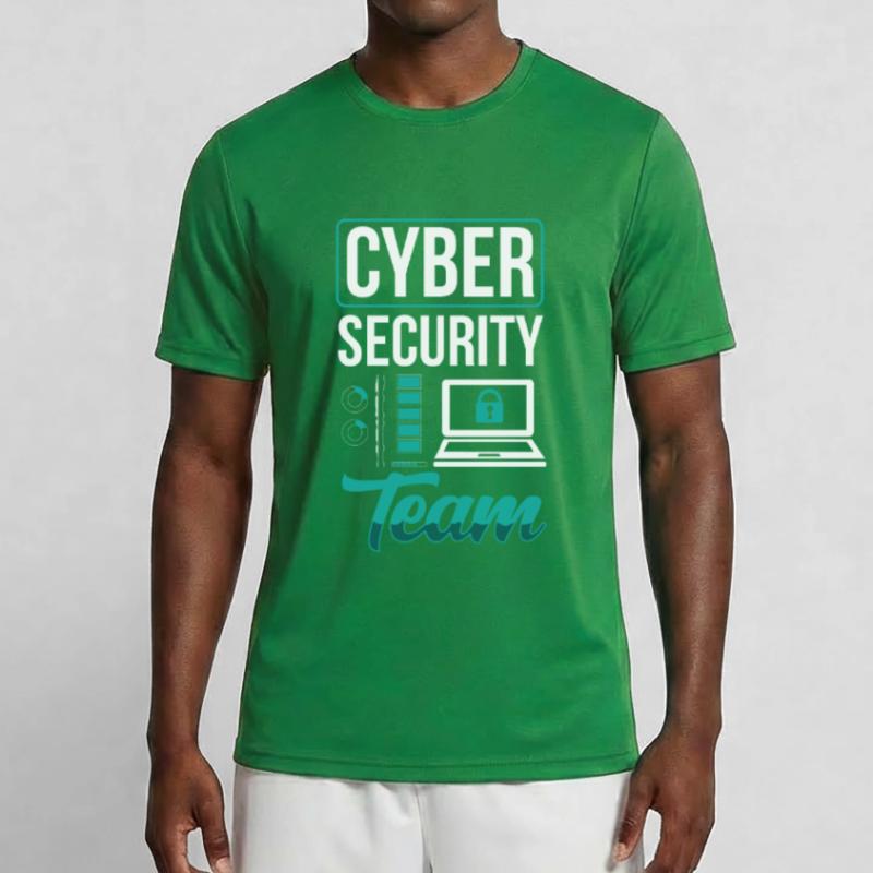 Cybersecurity Team IT Security Hacker Hacking Men's Functional T-Shirt