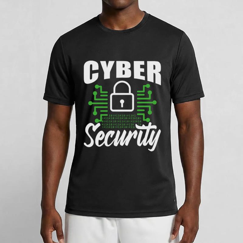 Cybersecurity Hacker Hacking IT Security Hack Men's Functional T-Shirt