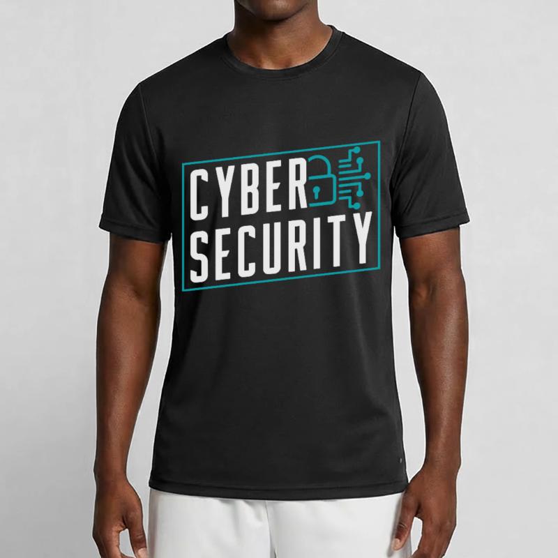 Cybersecurity Hack Hacking Hacker IT Security Men's Functional T-Shirt