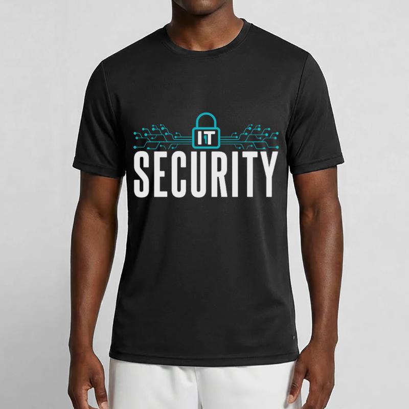 It Security Hack Cybersecurity Hacking Hacker Men's Functional T-Shirt