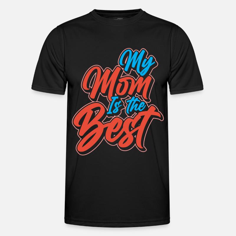 Meine Mutter Ist Die Beste Muttertag Mama Mami Männer Funktions-T-Shirt