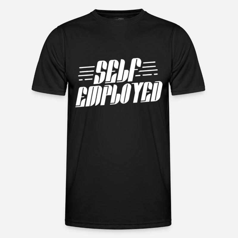 Selbstständig Freelancer Freiberufler - Männer Funktions-T-Shirt - Schwarz