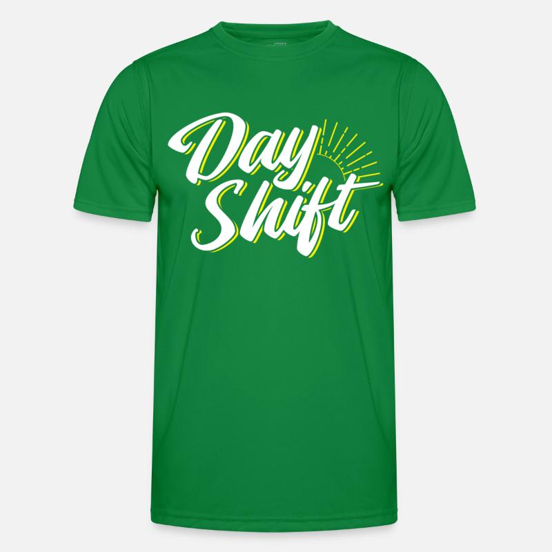 Day shift Shiftwork Men's Functional T-Shirt