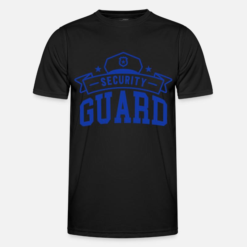 Sécurité Sécurité Sécurité Agent de sécurité T-shirt sport Homme