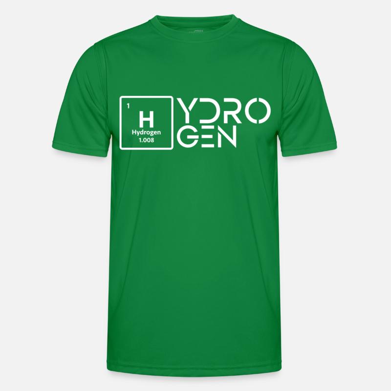 Hydrogen Hydrogen Energy Element Men's Functional T-Shirt