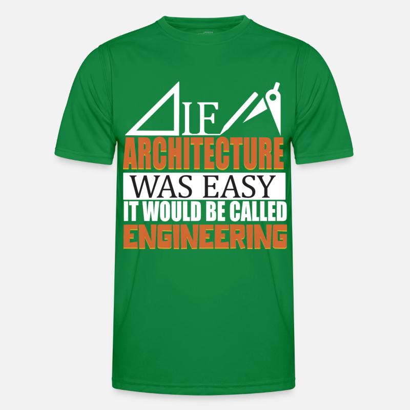 Architecture Engineering Architektur Beruf Männer Funktions-T-Shirt