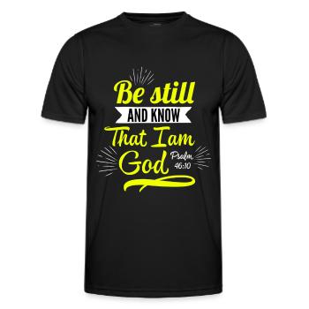 Jésus, Jésus, Jésus chrétien chrétien chrétien chrétien - T-shirt sport Homme - noir - Devant - AI Model Male 178 dark (178cm)