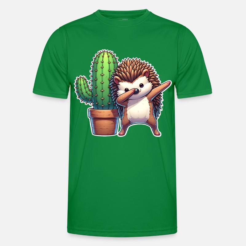 Cactus hérisson T-shirt sport Homme