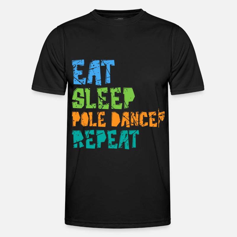 Pole Dance Men's Functional T-Shirt