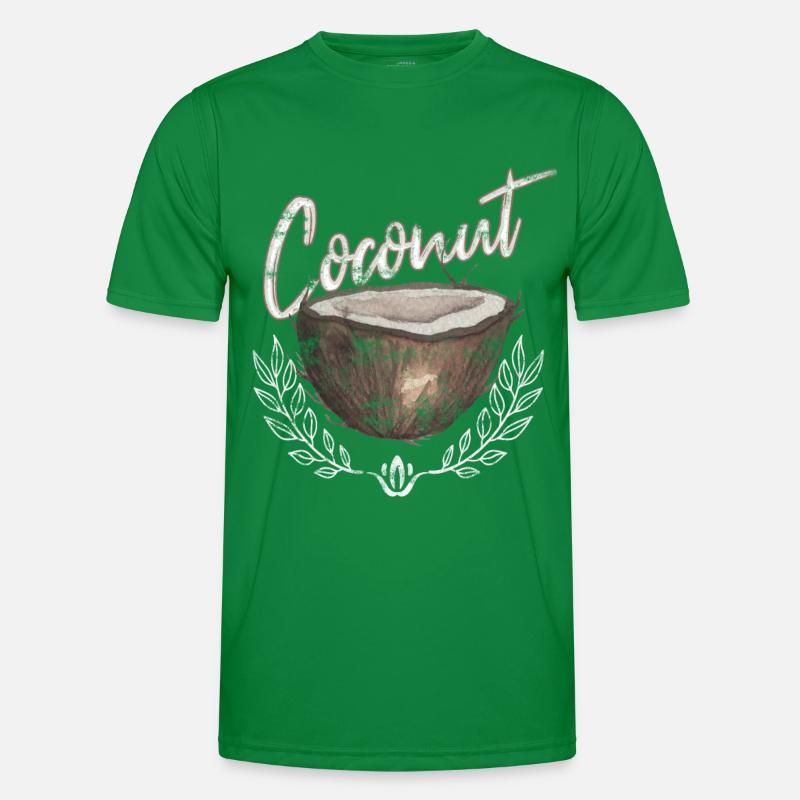 Coconut lover fruit coconut Men's Functional T-Shirt