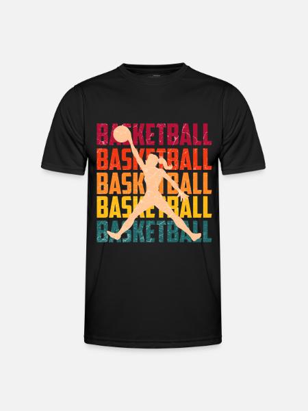 Basket-ball filles - T-shirt sport Homme - noir