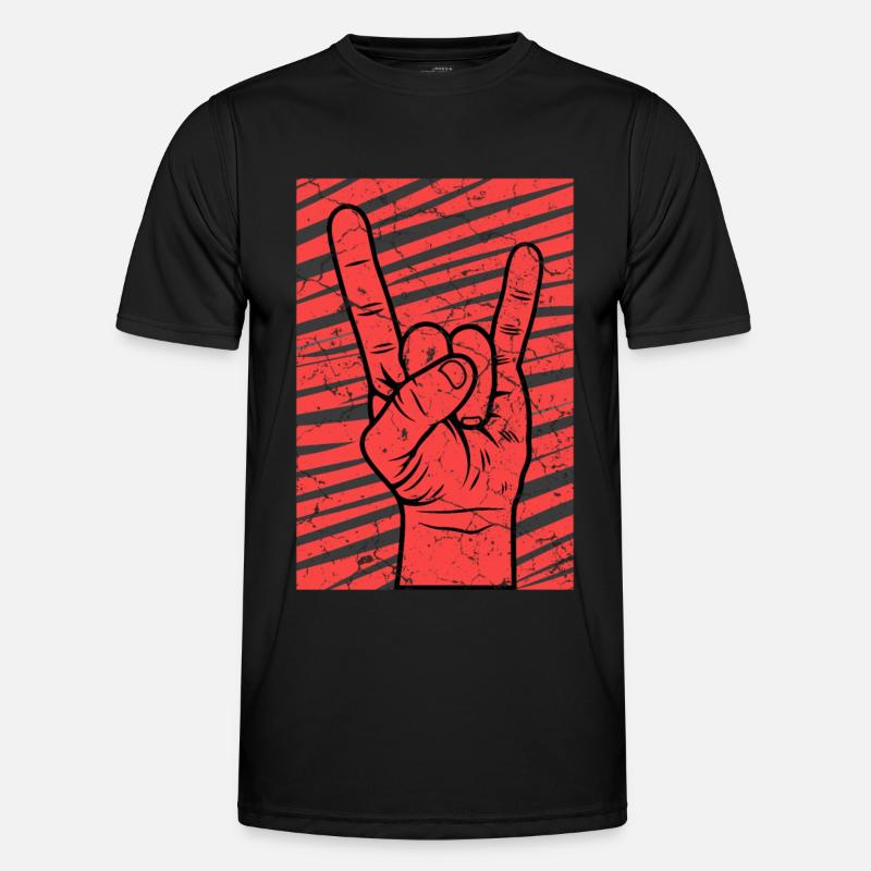 Devil's Horn Punks Men's Functional T-Shirt