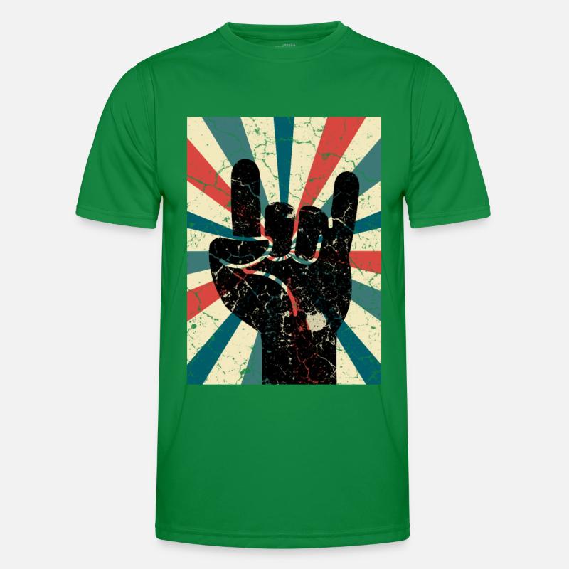 Devil's Horn Punks Men's Functional T-Shirt