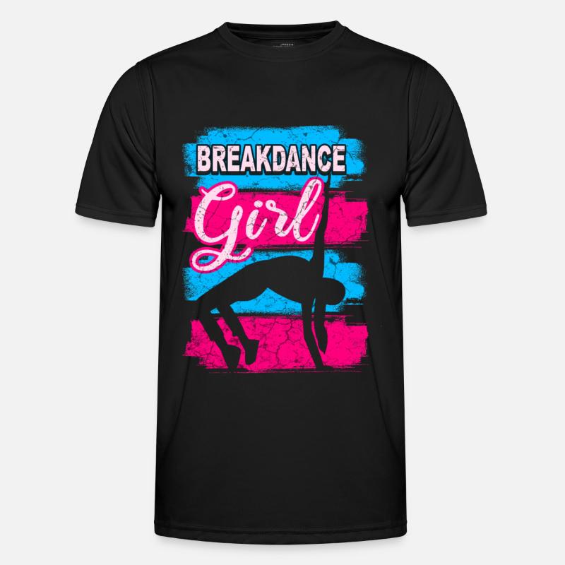 Tanz Tanzen Breakdance Mädchen Men's Functional T-Shirt
