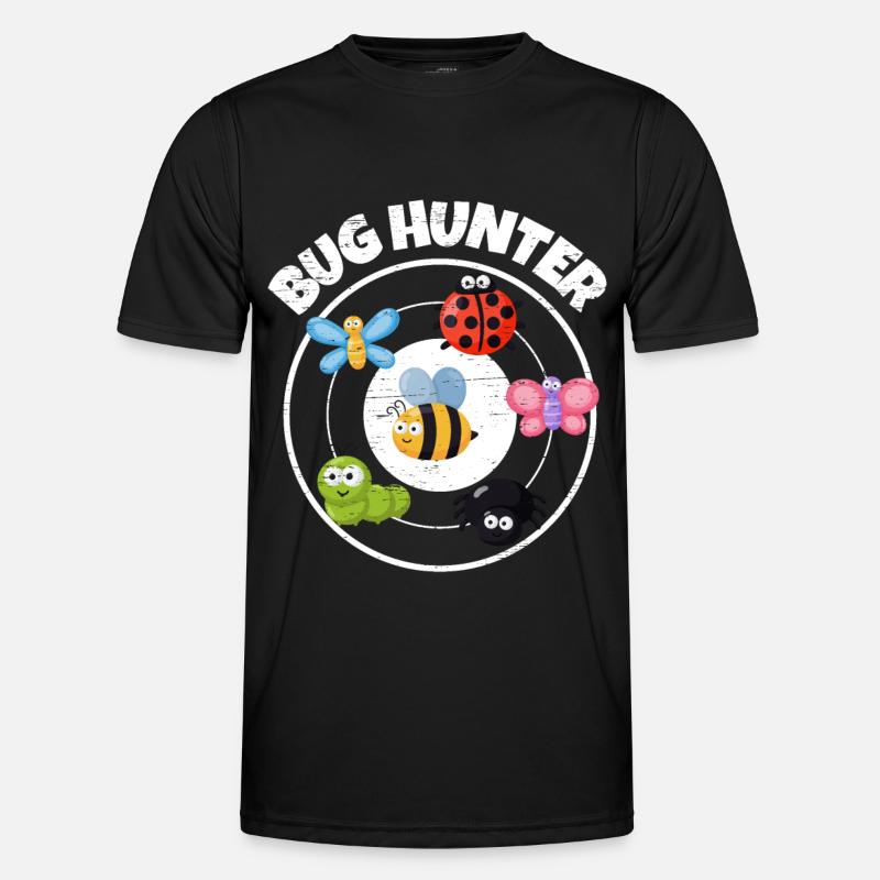Bug Collecting Bug Hunter - Men's Functional T-Shirt - black