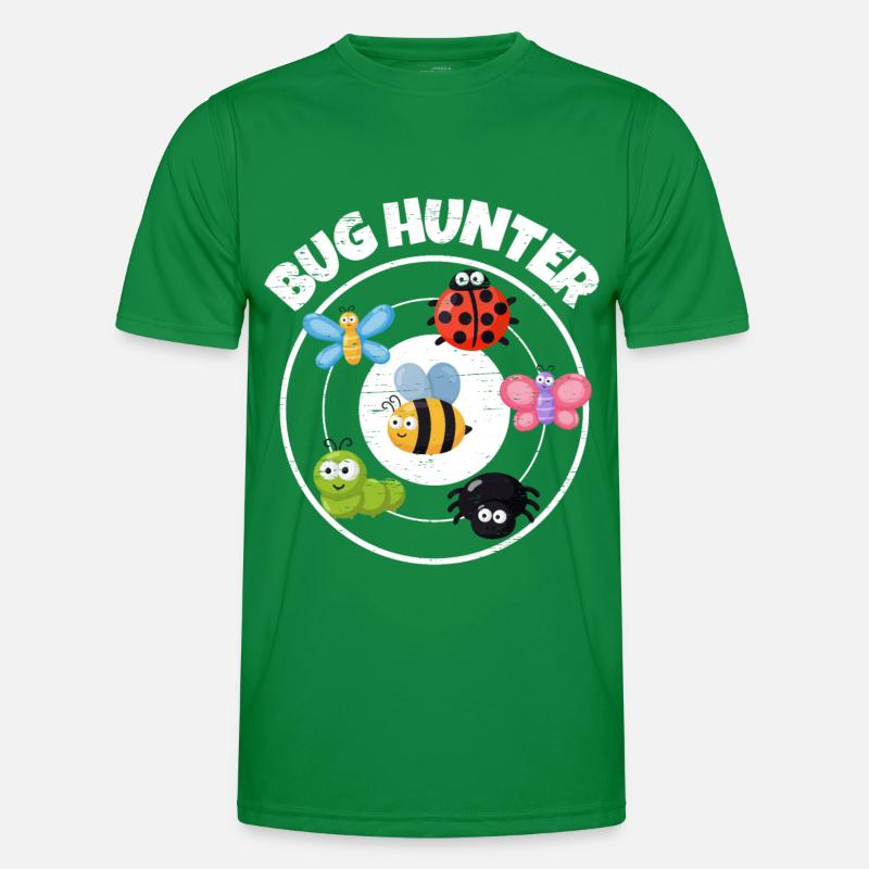 Bug Collecting Bug Hunter Männer Funktions-T-Shirt