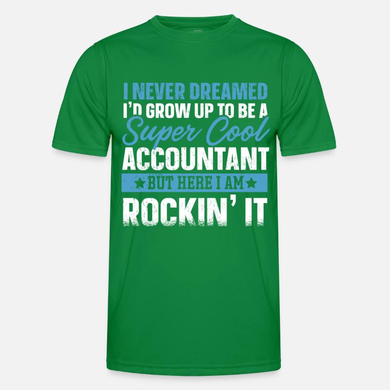 Comptabilité Drôle Diplôme de comptable T-shirt sport Homme