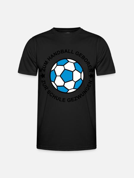 Handball - Männer Funktions-T-Shirt - Schwarz