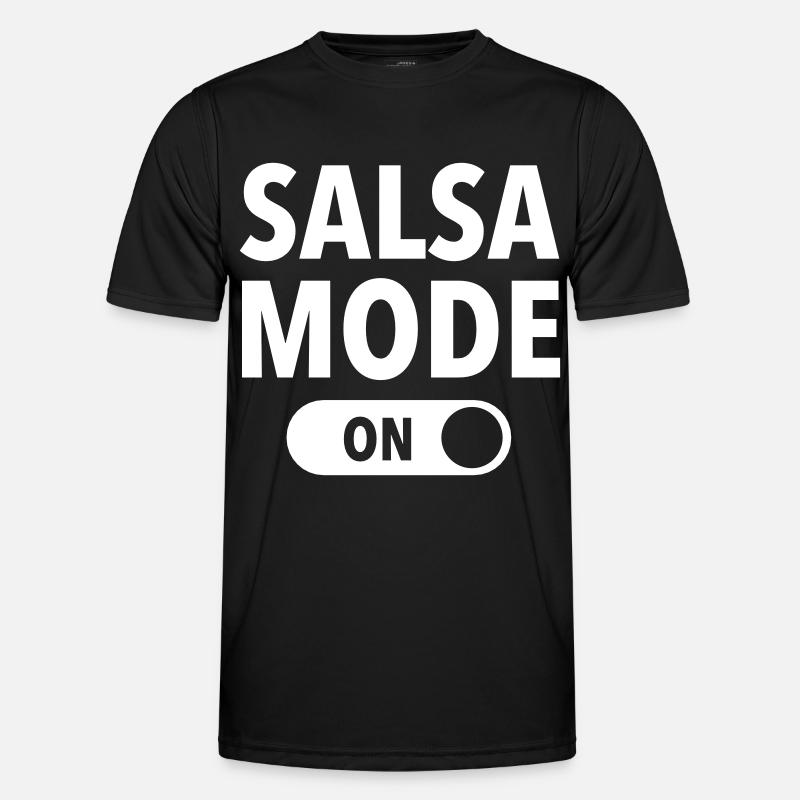 Salsa Mode (On) - Men's Functional T-Shirt - black