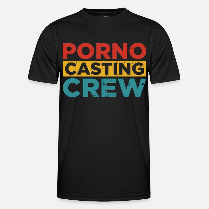 Porn Actor Casting Men's Functional T-Shirt