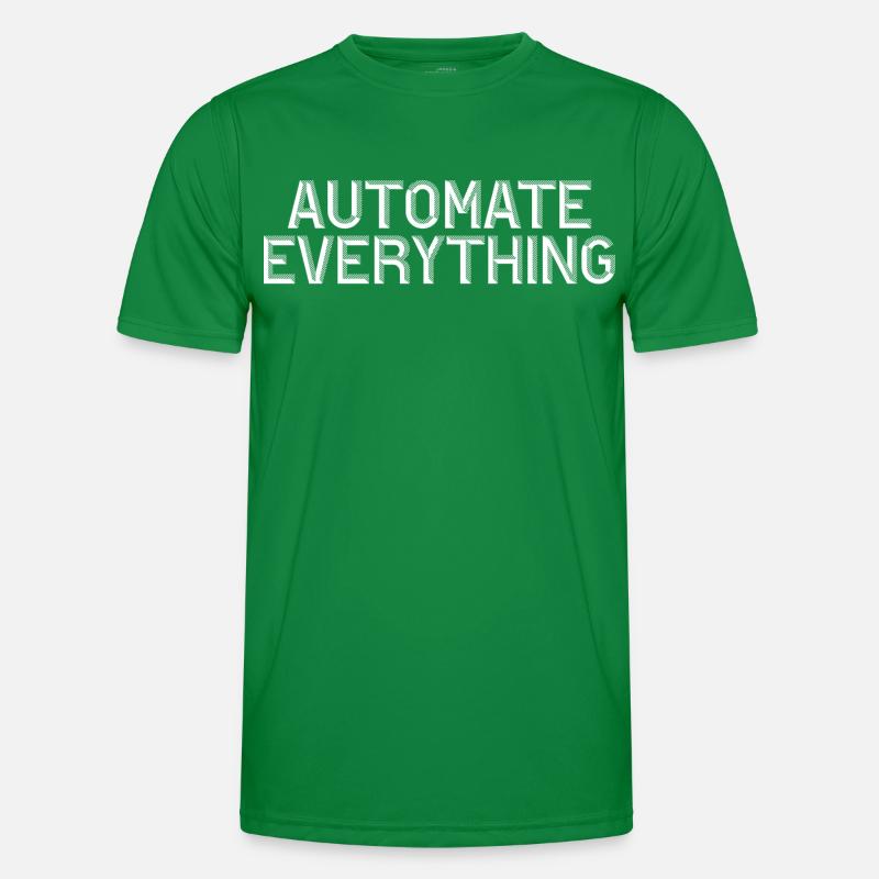 Robot Automation Men's Functional T-Shirt