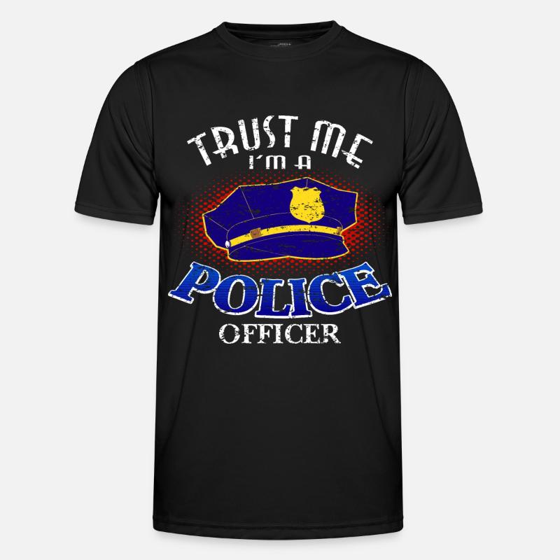 Polizei Männer Funktions-T-Shirt