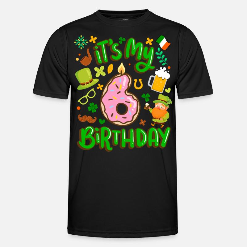 C’est mon beignet de vacances de 6 ans. T-shirt sport Homme