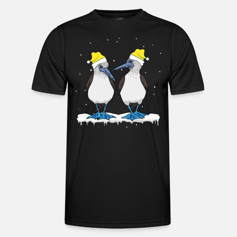 Oiseaux de mer à pieds bleus T-shirt sport Homme